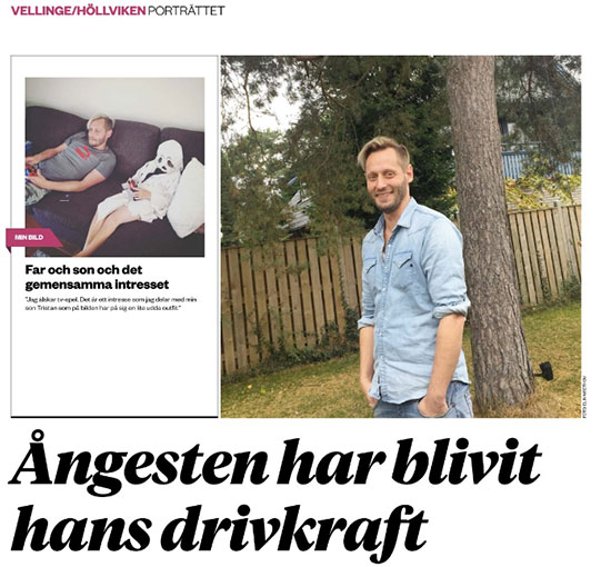 Tidningen Hallå gjorde ett porträtt på Jakob Svärd på Självbildarna. Självbildarna arbetar med uttalsträning och kommunikation för människor med invandrarbakgrund och invandrare. Vi gör det för att bidra och hjälpa. Vi brinner!