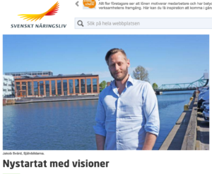 Svenskt Näringslivs artikel om Självbildarna, visioner om integration, flyktingpolitik